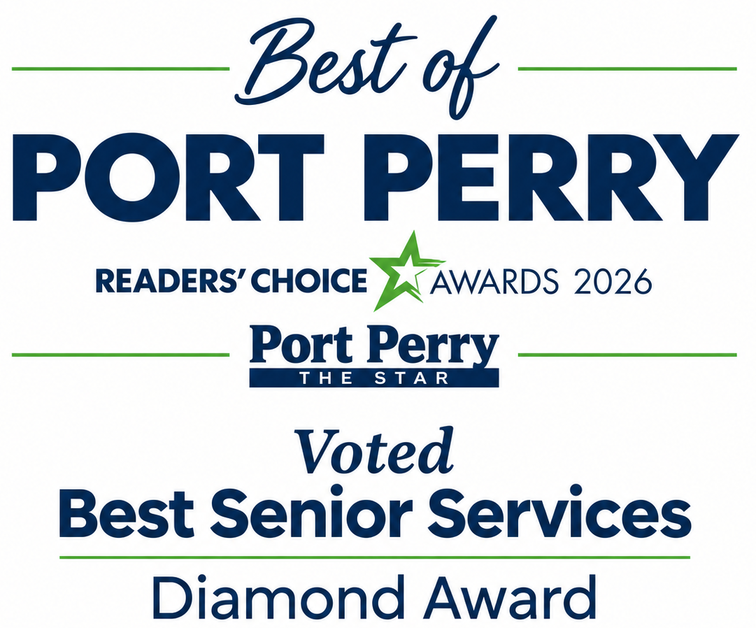 Best of Port Perry Readers' Choice Awards 2026 – Voted Best Senior Services Diamond Award